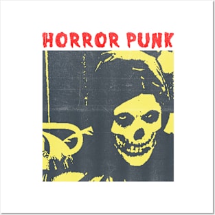 classic horror punk vintage retro Posters and Art